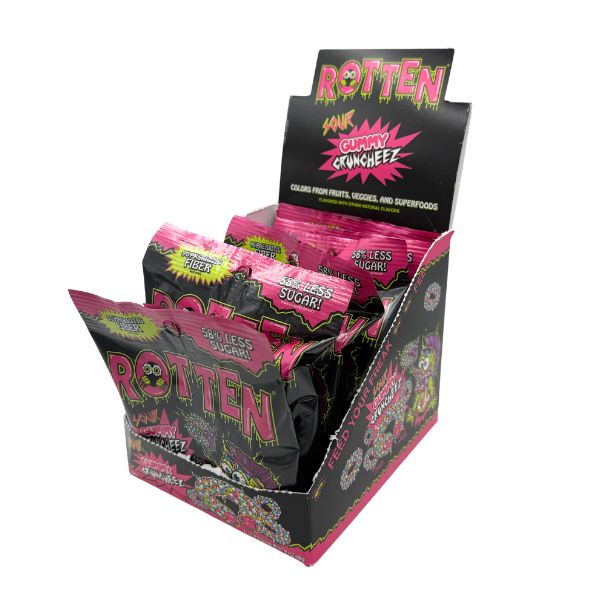 Rotten Gummy Wormz Sour 1.8 oz