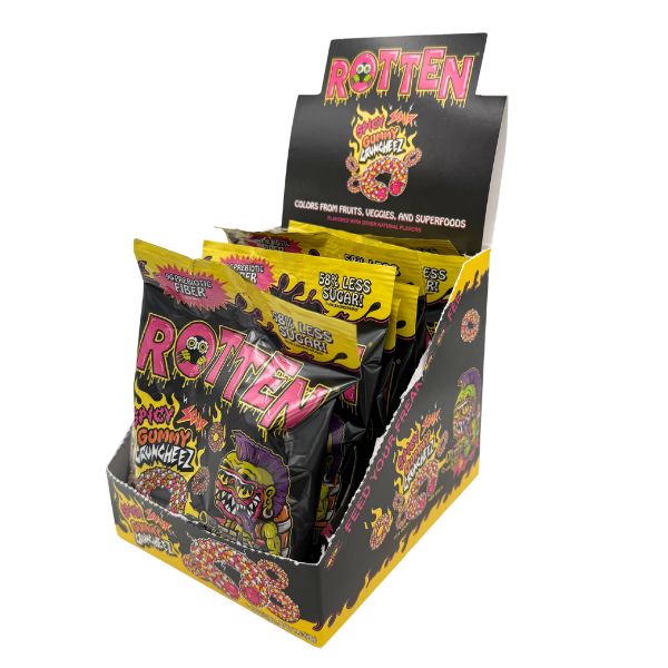 Rotten Gummy Cruncheez Spicy 1.8 oz