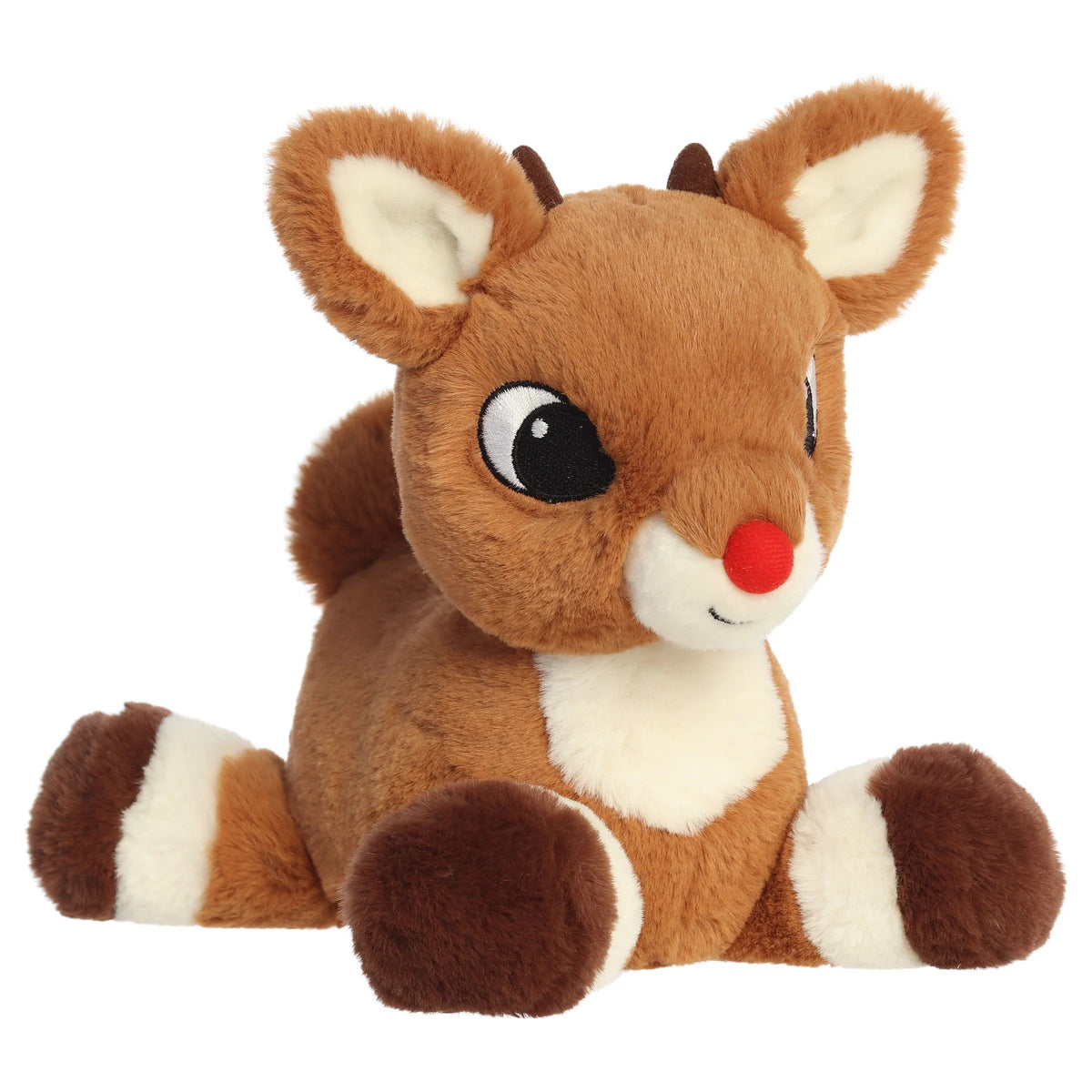 Rudolph Laying Plush 12"