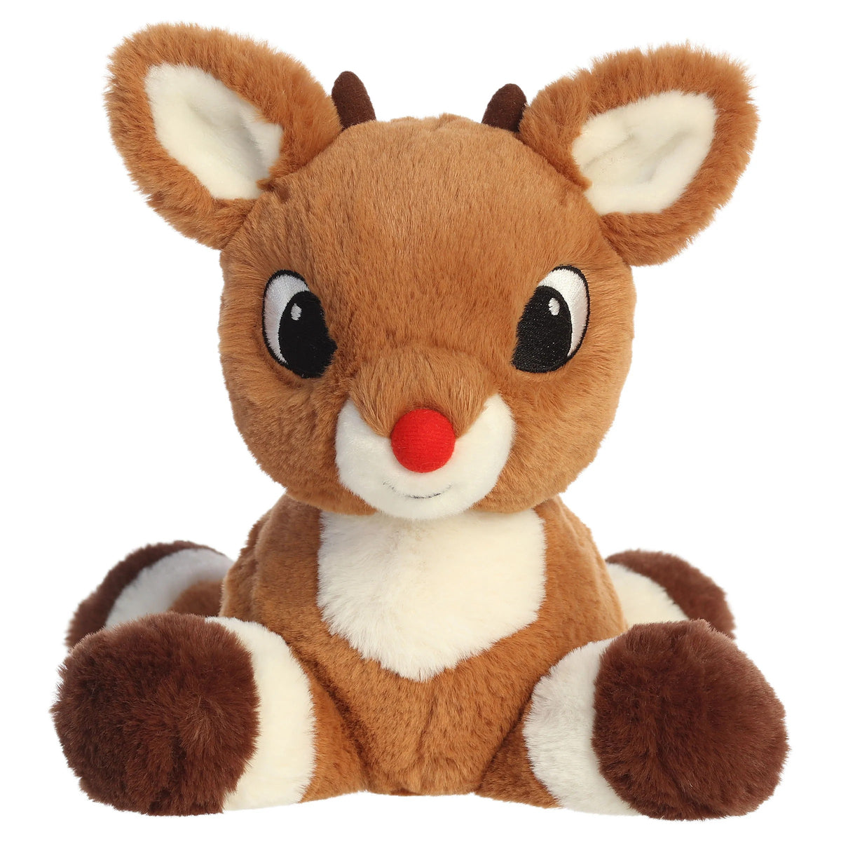 Rudolph Laying Plush 12"