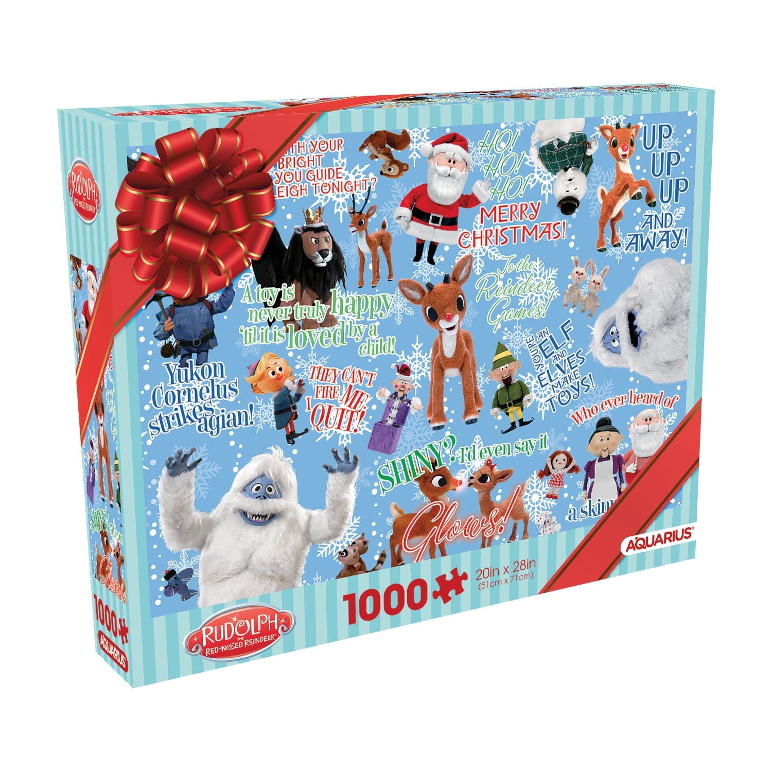 Rocket Rudolph Rudolph Wrapping Paper Puzzle 1000 pc – www.shoptherocket.com