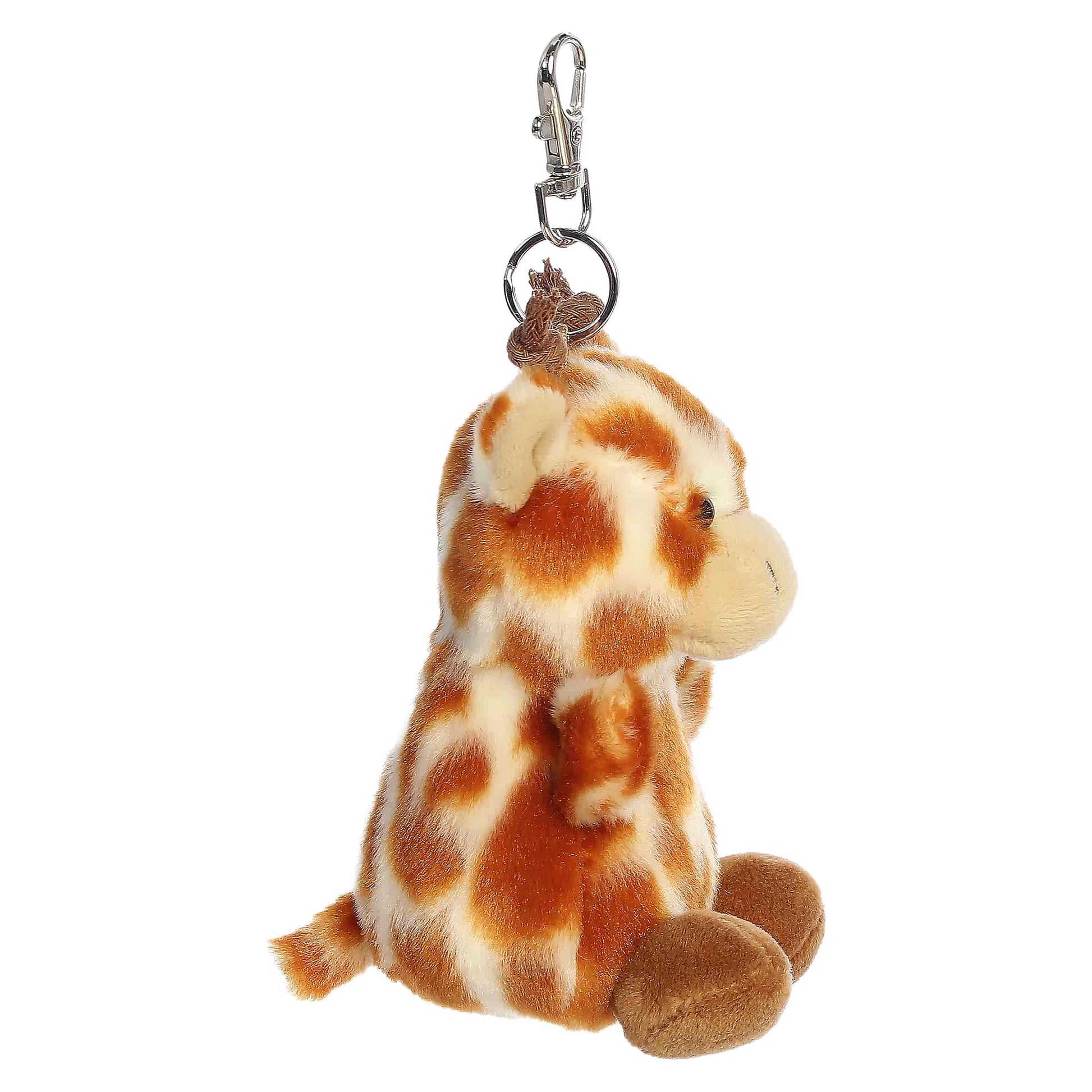 Safara Giraffe Clip-On Palm Pals Plush 4"