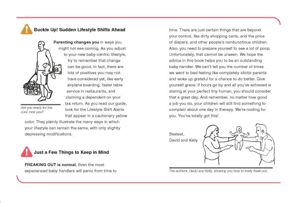 Safe Baby Handling Tips Book
