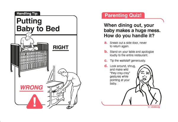 Safe Baby Handling Tips Book