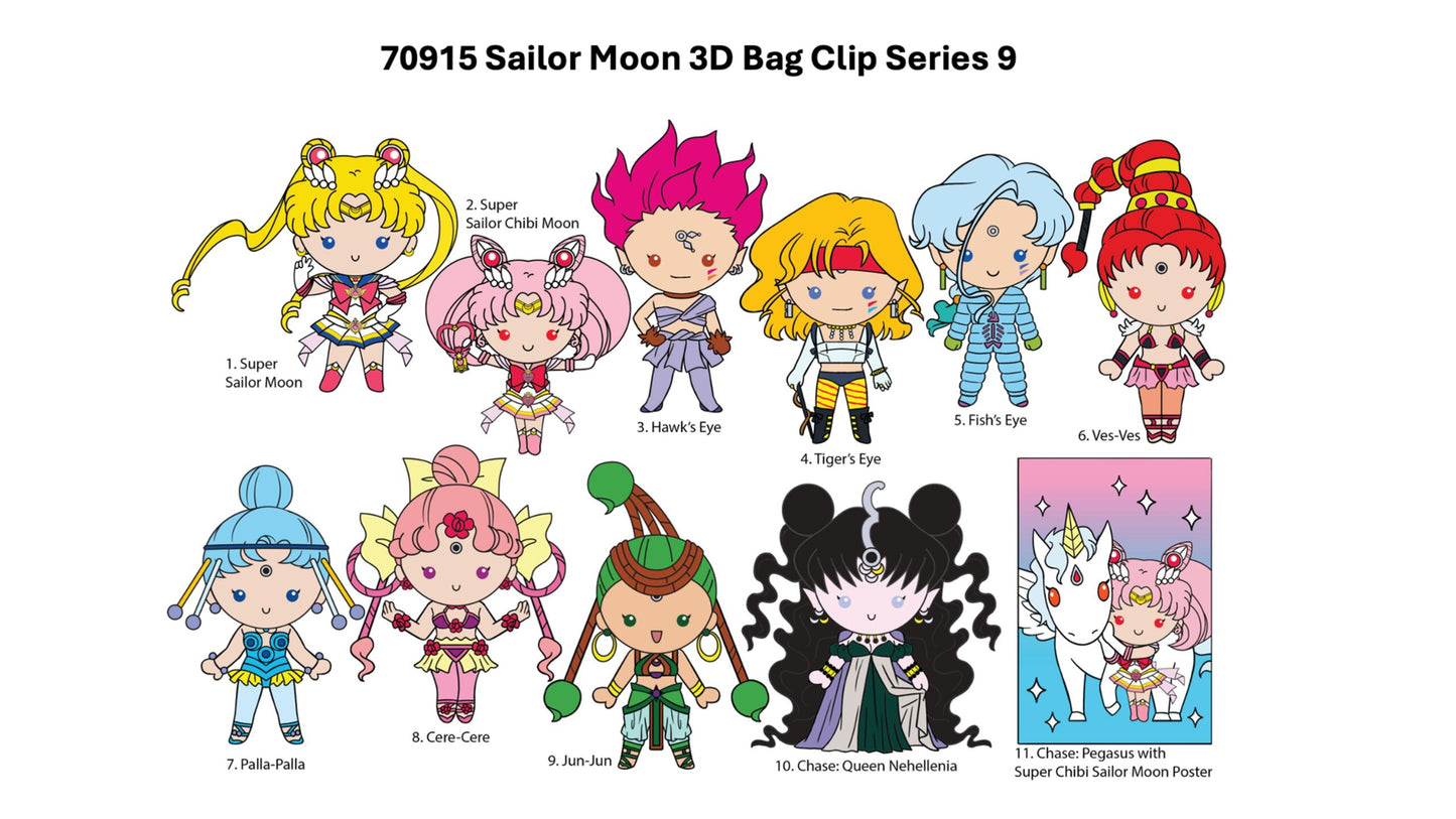 Sailor Moon Figural Bag Clip Series 9