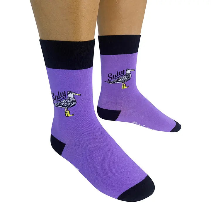 Salty Seagull Socks