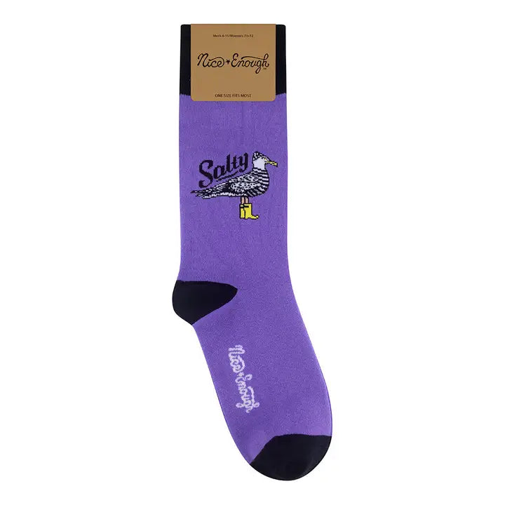 Salty Seagull Socks