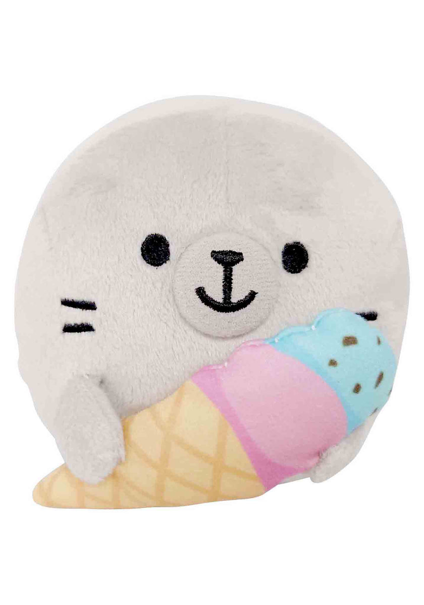 Samezu Yummy Seal Ice Cream Plush 6.5"