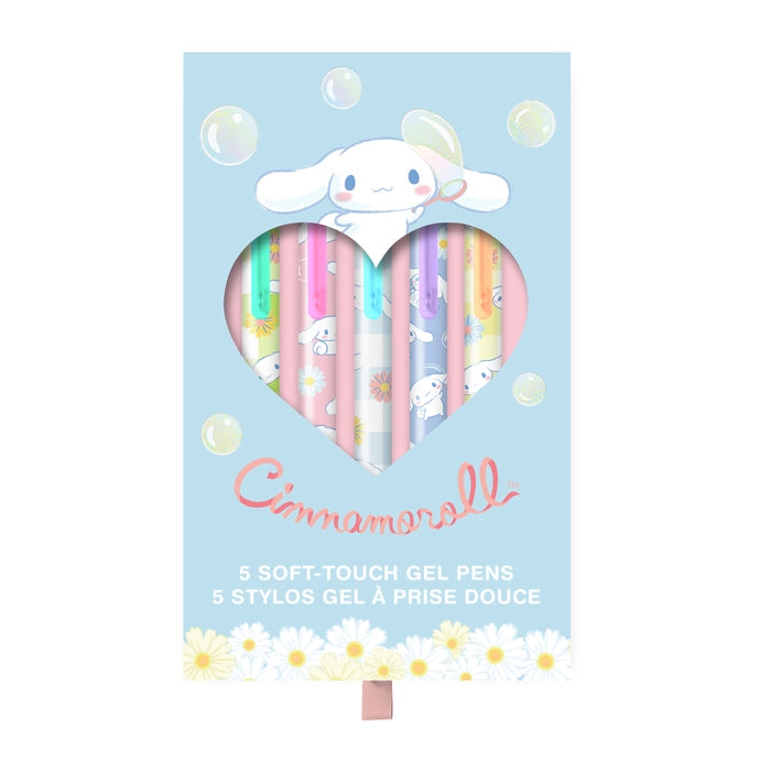 Sanrio Cinnamoroll Sweet Daisies Gel Pen Set Of 5