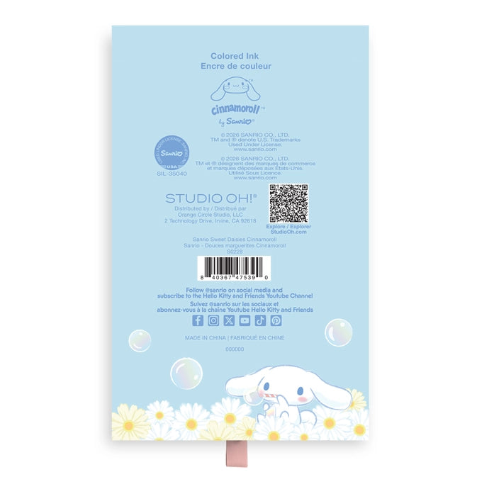 Sanrio Cinnamoroll Sweet Daisies Gel Pen Set Of 5