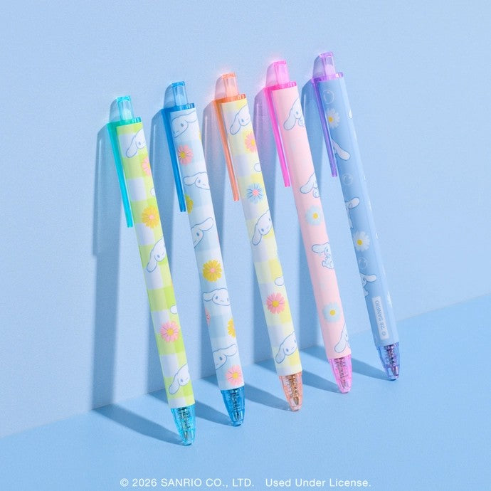 Sanrio Cinnamoroll Sweet Daisies Gel Pen Set Of 5