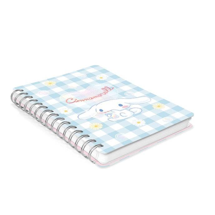Sanrio Cinnamoroll Sweet Daisies Spiral Notebook With Sticker Sheet
