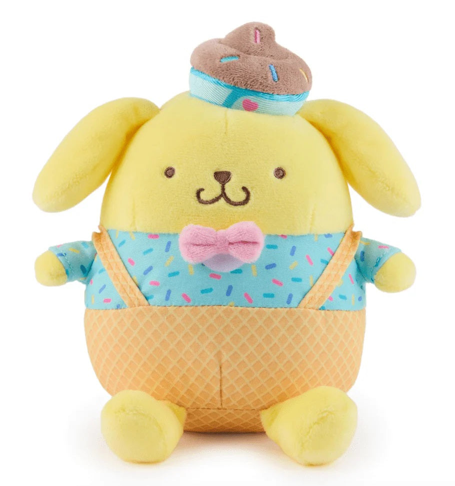 Sanrio Pompompurin Ice Cream Plush 6"