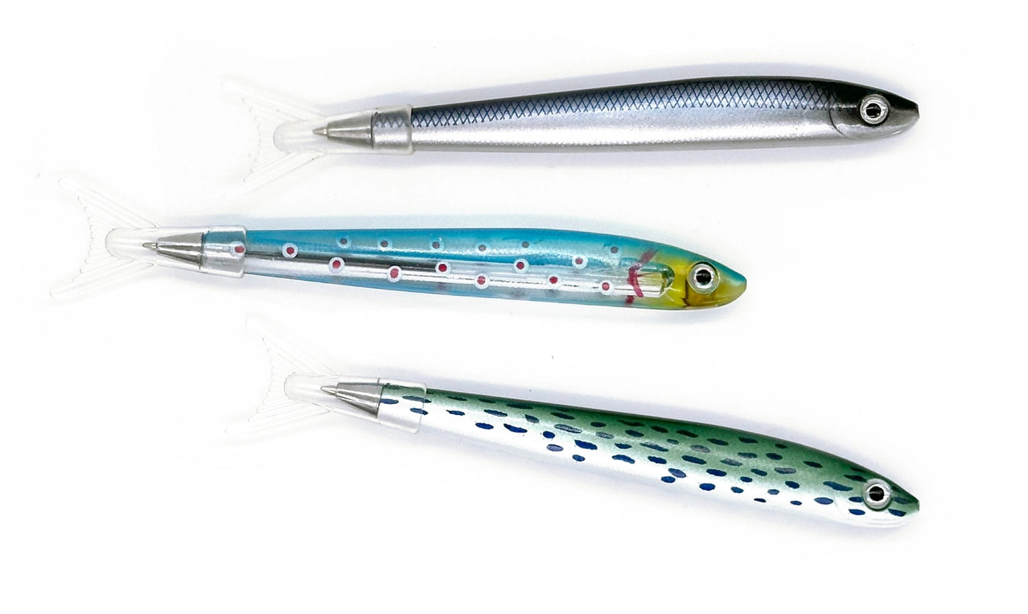 Sardine Tinned Fish Pens Set Of 3