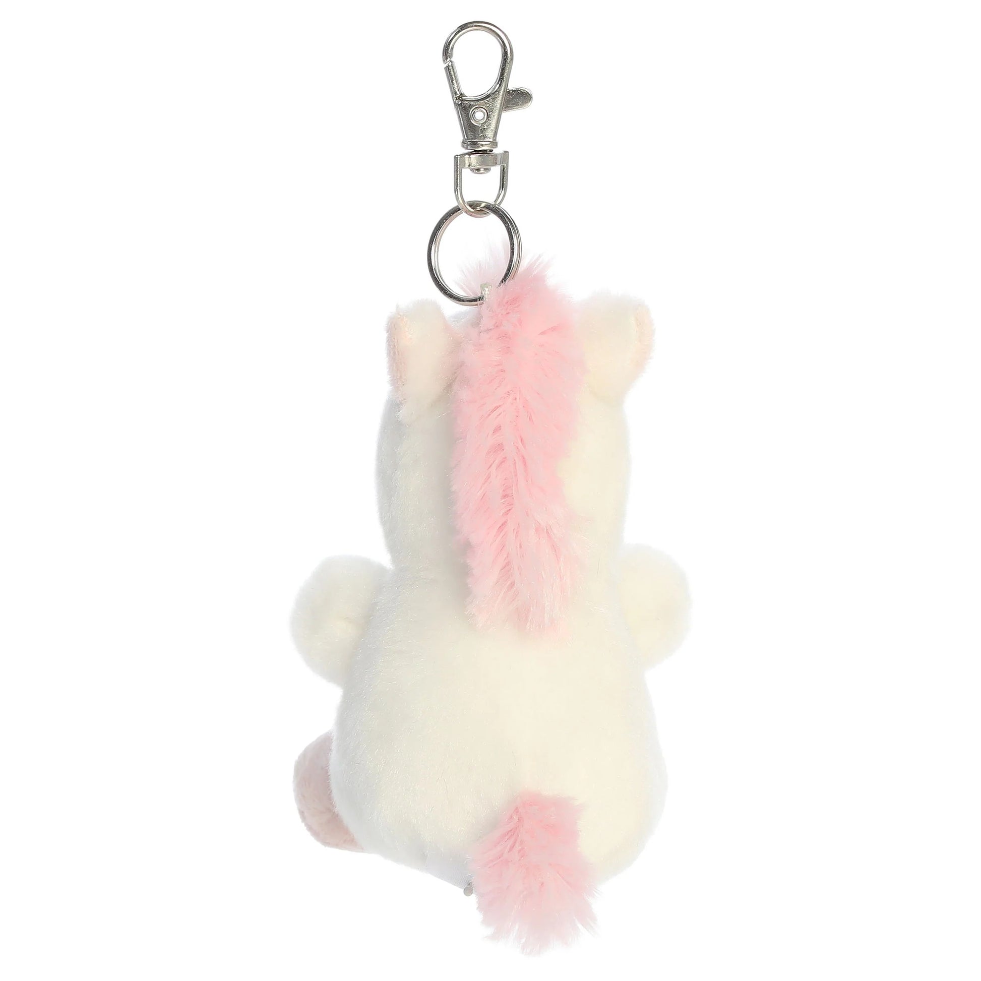 Sassy Unicorn Clip-On Palm Pals Plush  4"