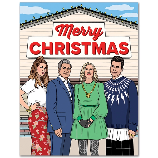 Card Schitt's Creek Merry Christmas
