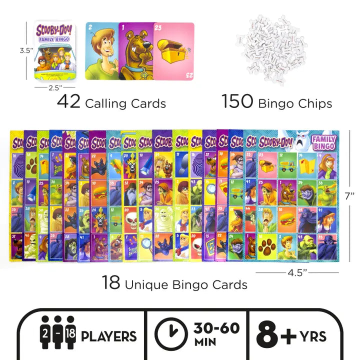 Scooby-Doo Family Bingo