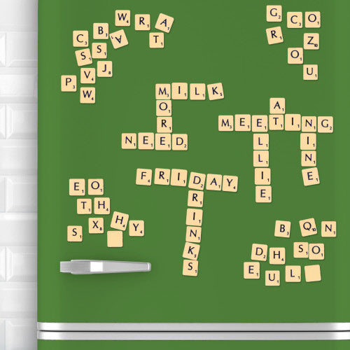 Scrabble Fridge Magnets