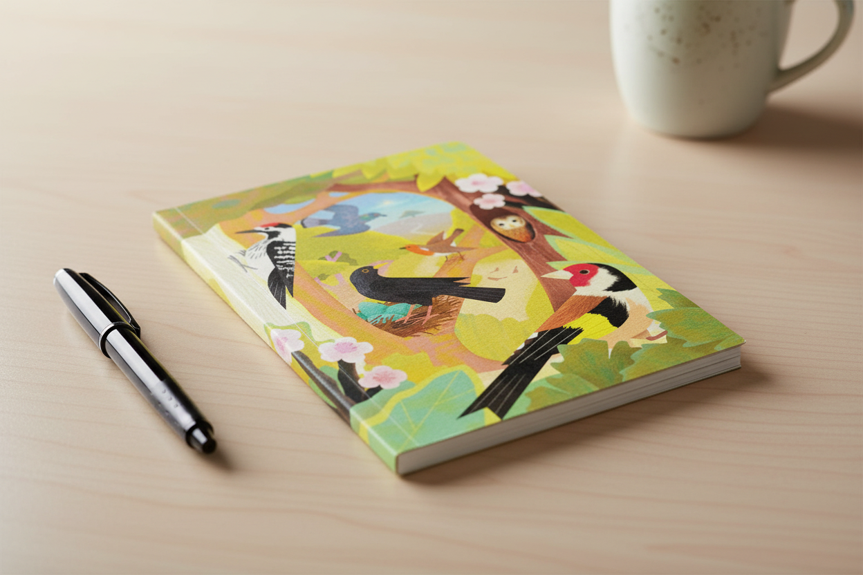 British Birds A6 Notebook