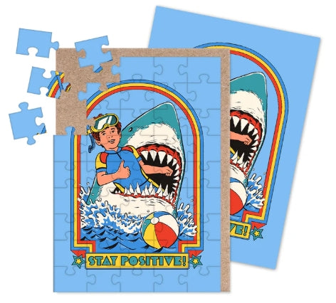 Card Stay Positive Jigsaw