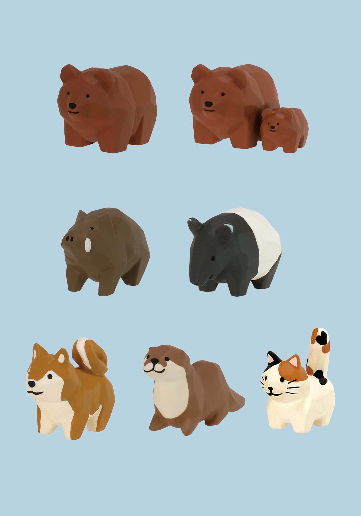 Seiji Kawasaki Woodcarved Animals Blind Box