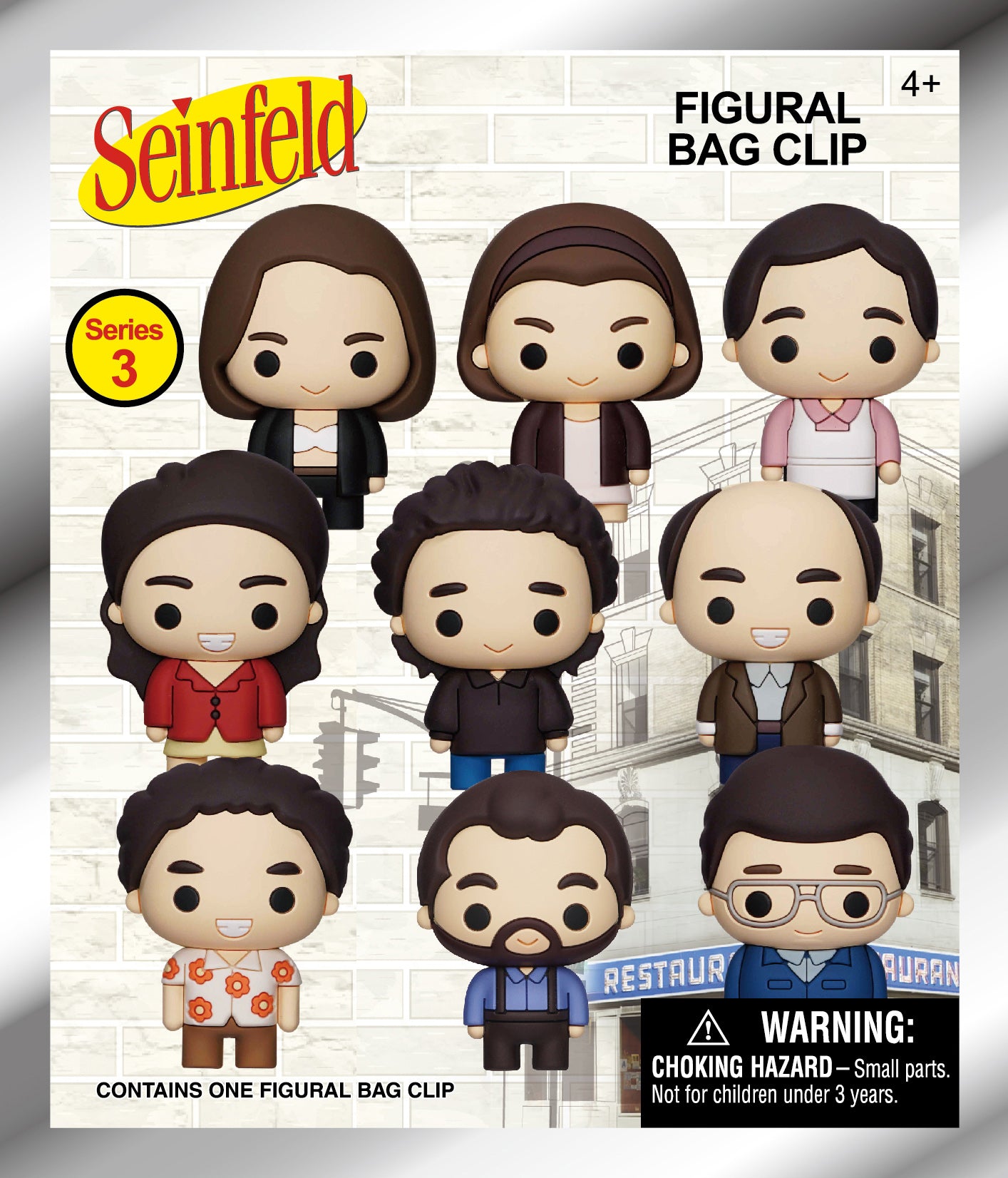 Seinfeld Figural Bag Clip Series 3