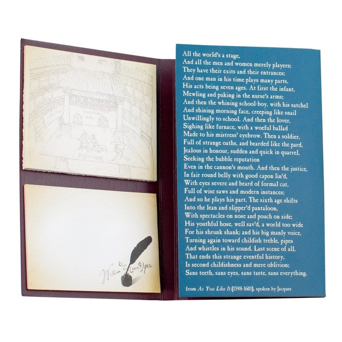Shakespeare's All The World's A Page Sticky Notes