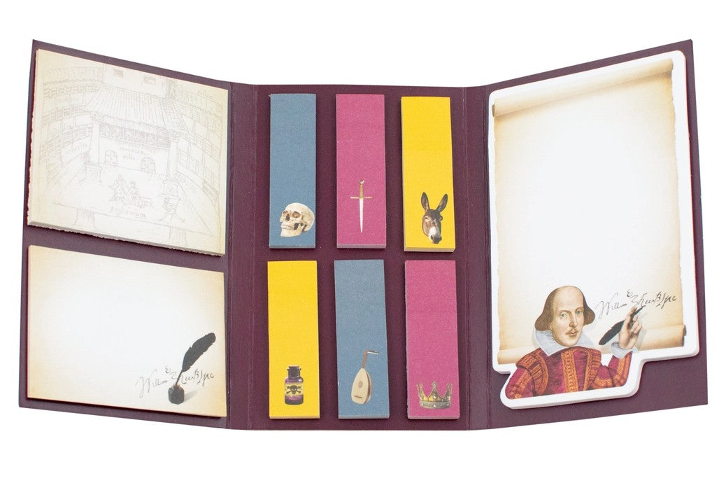 Shakespeare's All The World's A Page Sticky Notes