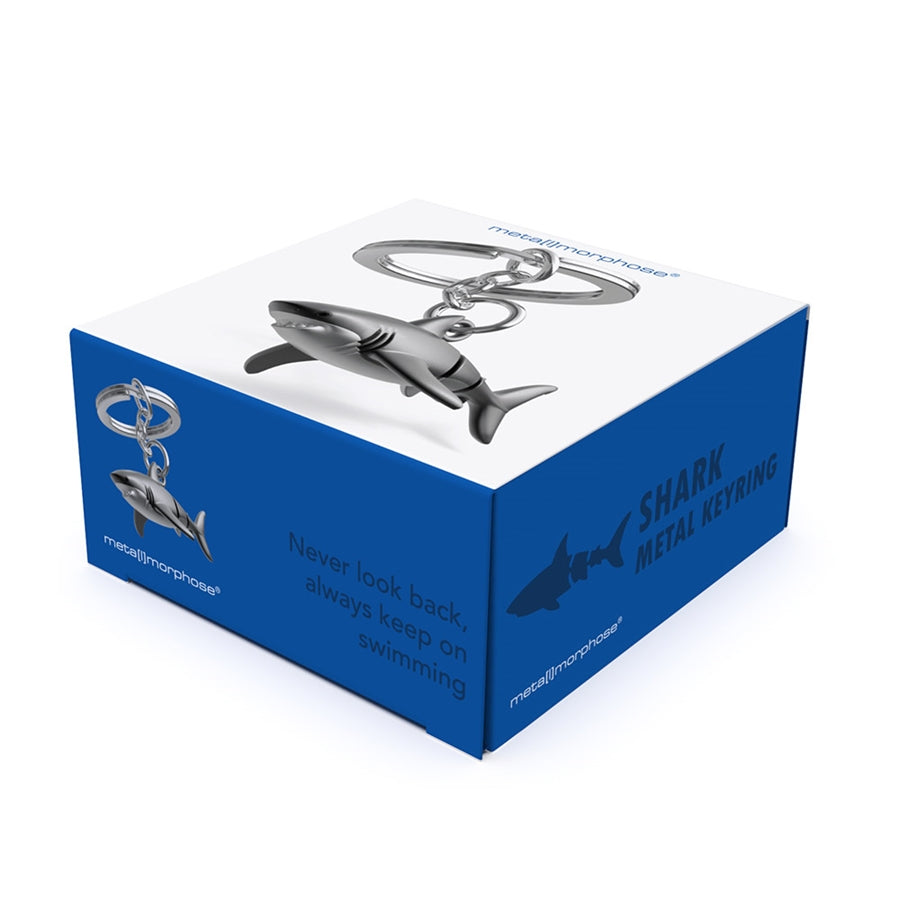 Shark Metal Keyring