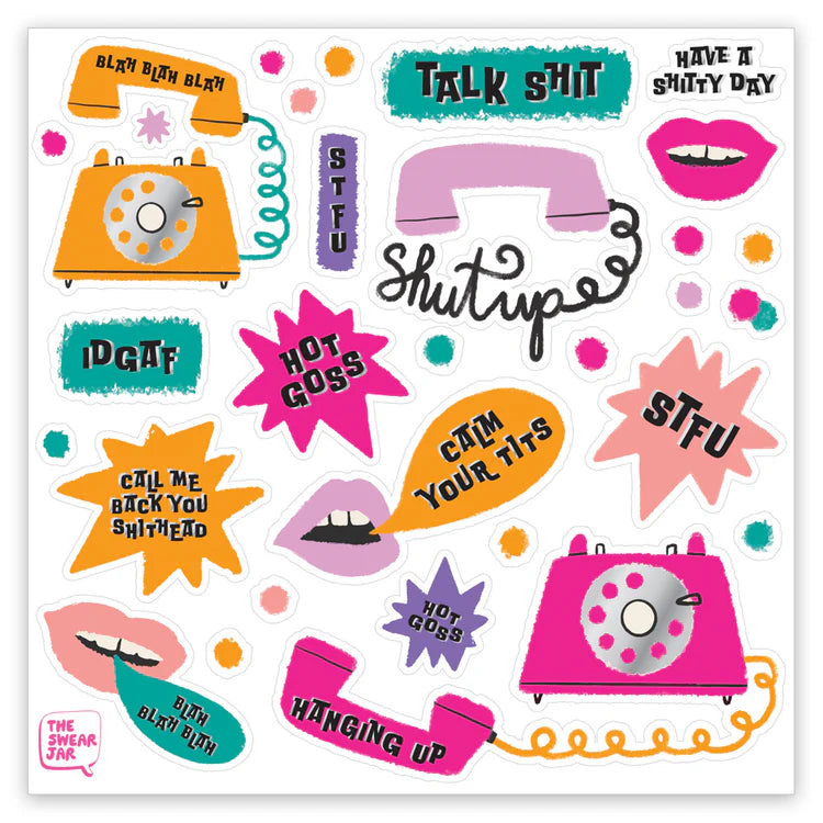 Shit Talker Sticker Sheet