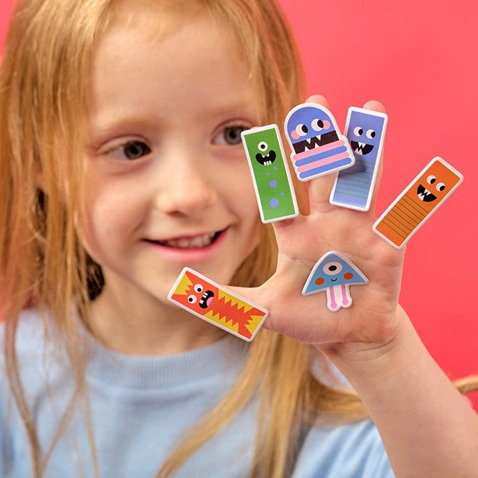 Silly Monster Puffy Stickers
