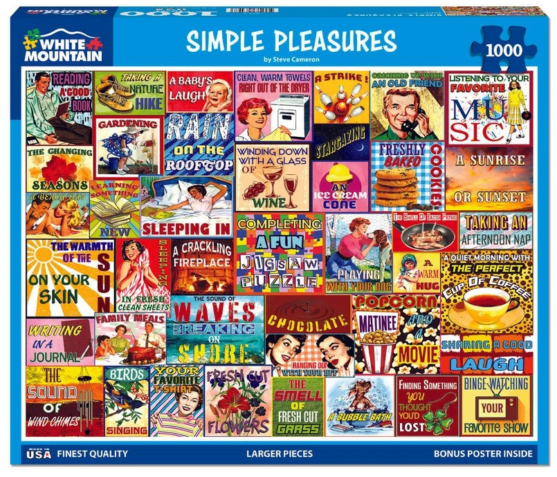 Simple Pleasures Puzzle 1000 pc
