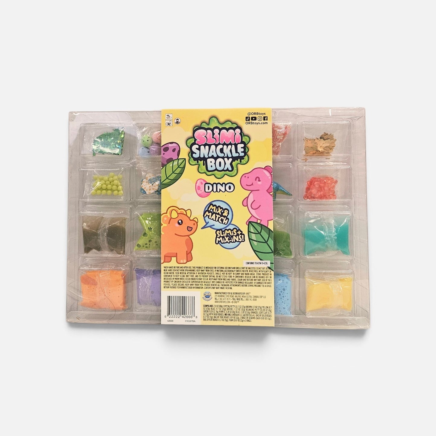 Slimi Snackle Box Dino