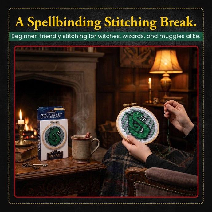 Slytherin Cross Stitch Kit