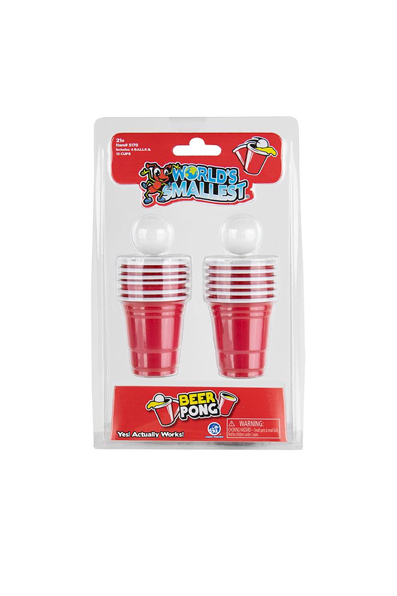 World's Smallest Beer Pong Game