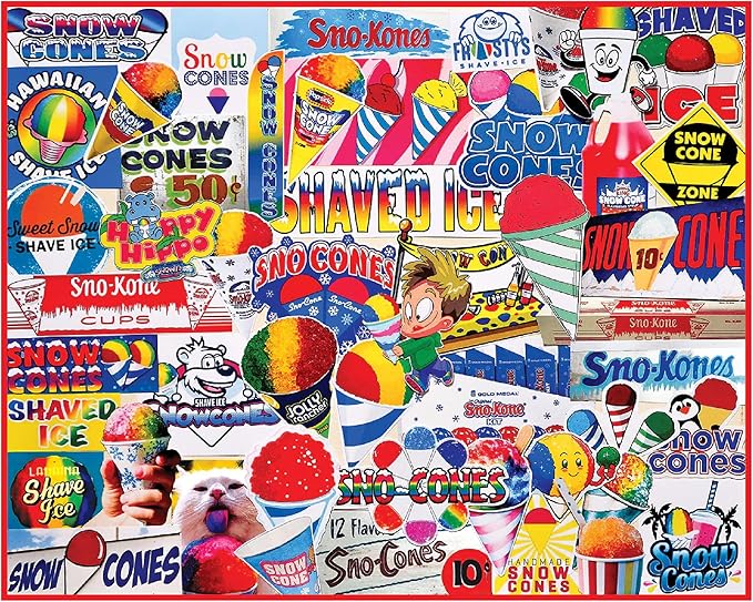 Snow Cones Puzzle 1000 pc