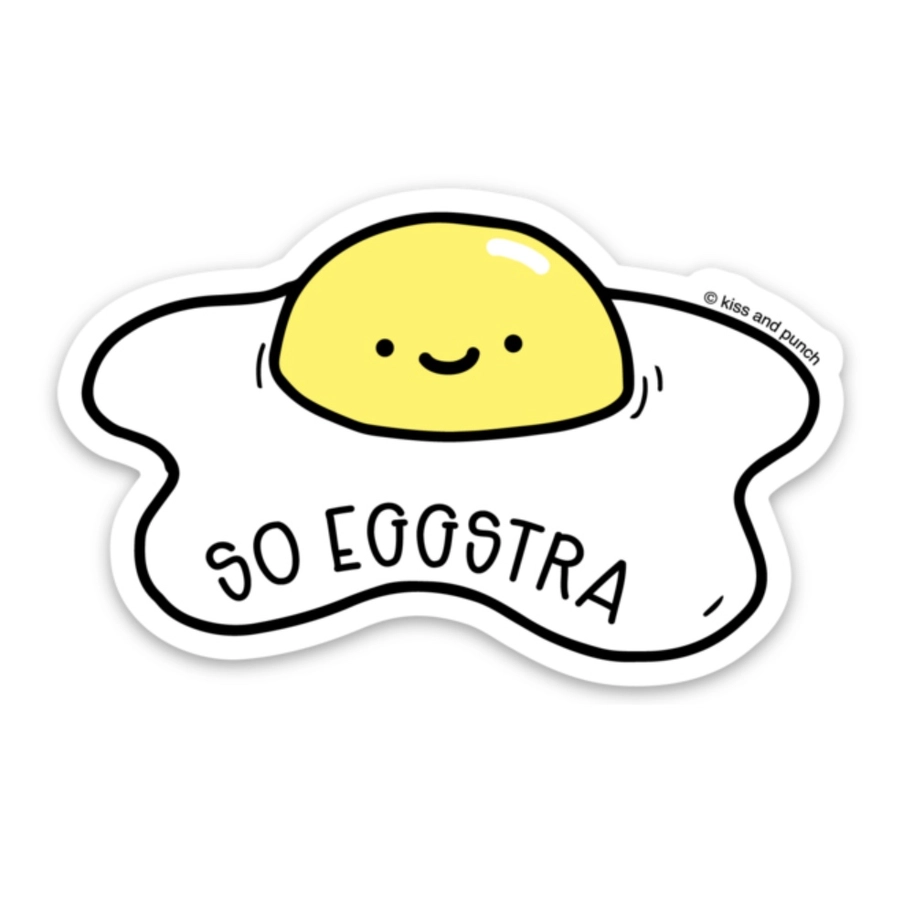 So Eggstra Sticker