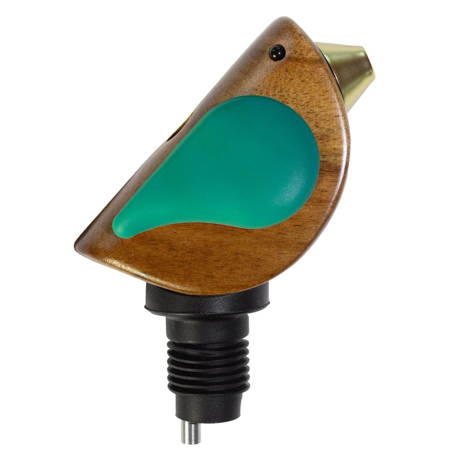 Songbird Singing Bottle Pourer Turquoise