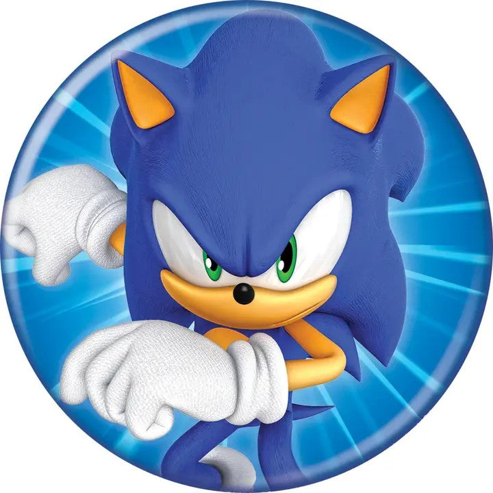 Sonic Running 3 Inch Button
