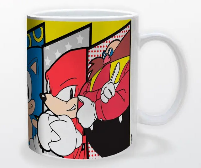 Sonic Roster Mug 11 oz