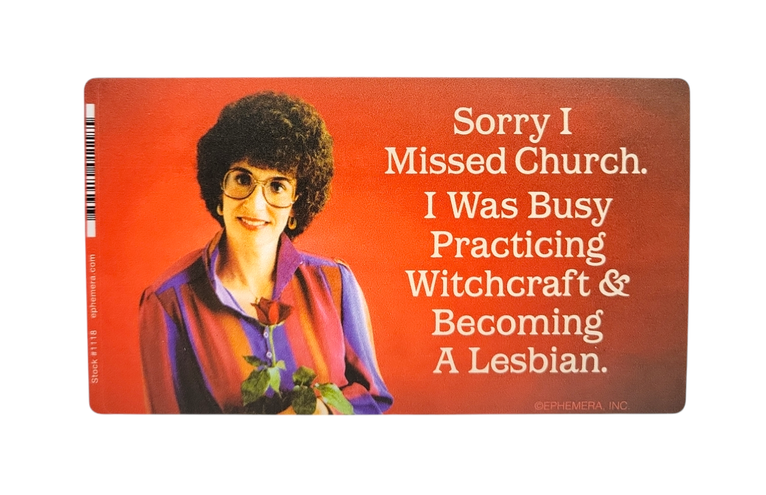 Sorry I Missed Church Bumper Sticker