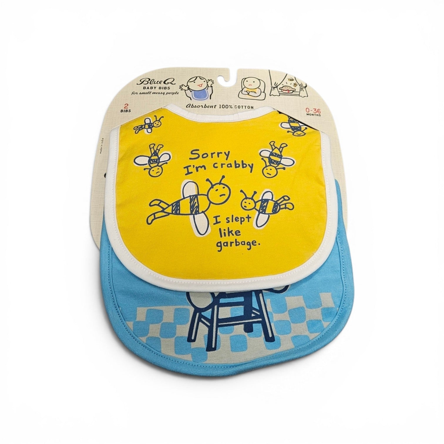 Sorry I'm Crabby & Lunch Chucker Baby Bibs