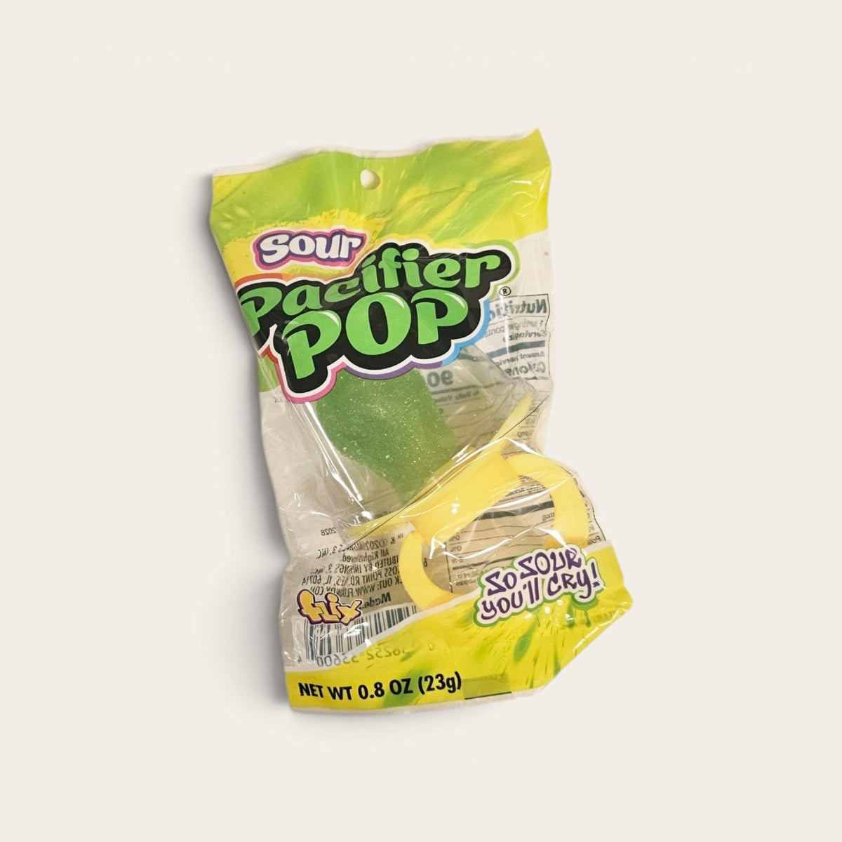 Sour Pacifiers Pops