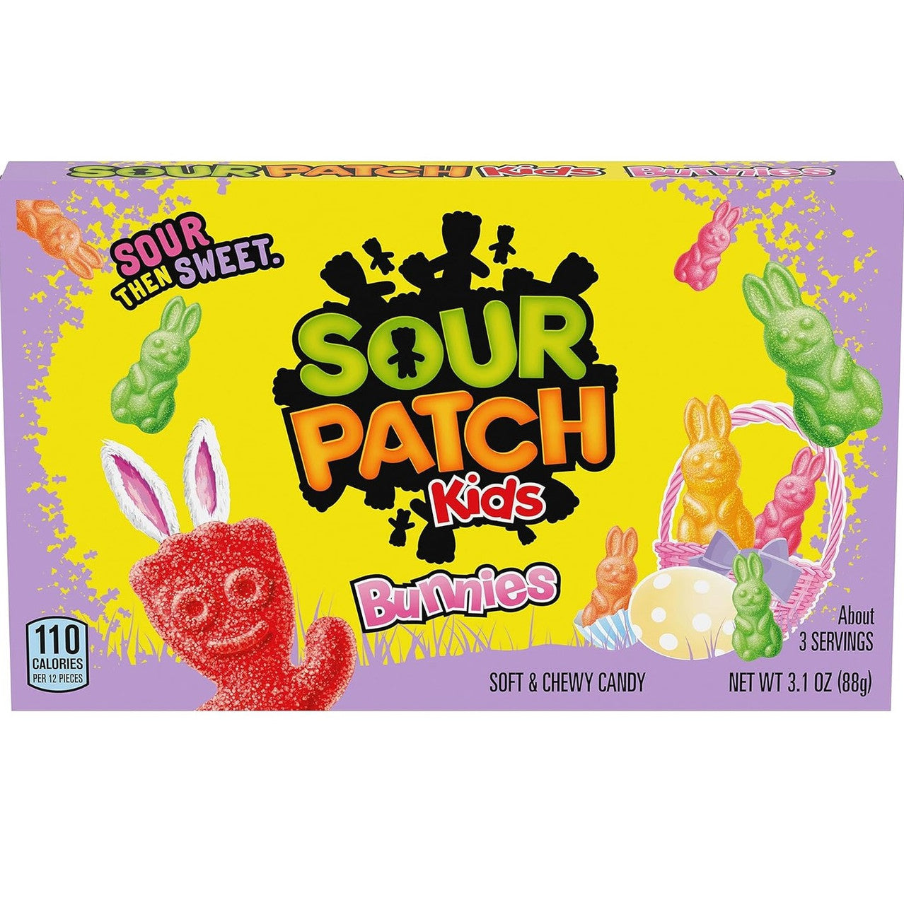 Sour Patch Kids Bunnies Theater Box