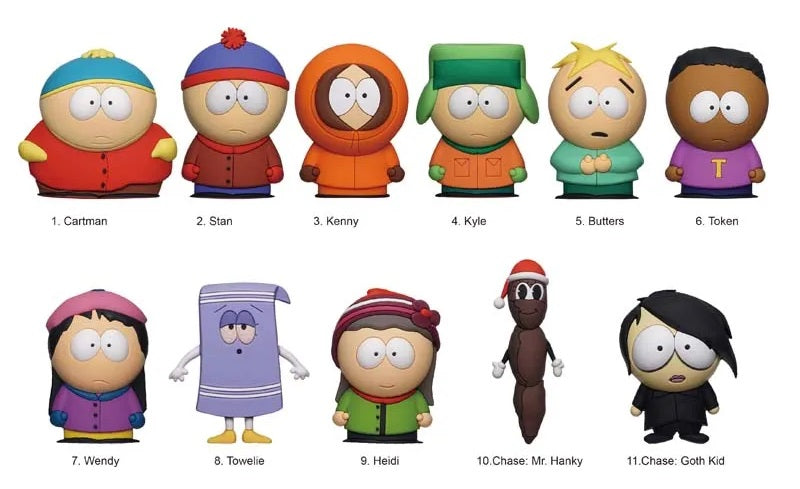 South Park Figural Bag Clip Series 1