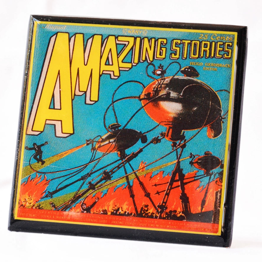 Space Invaders Vintage Science Fiction Coaster Set Of 4