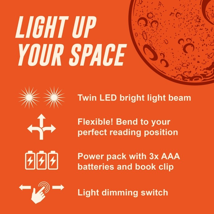Spaceman Book Light