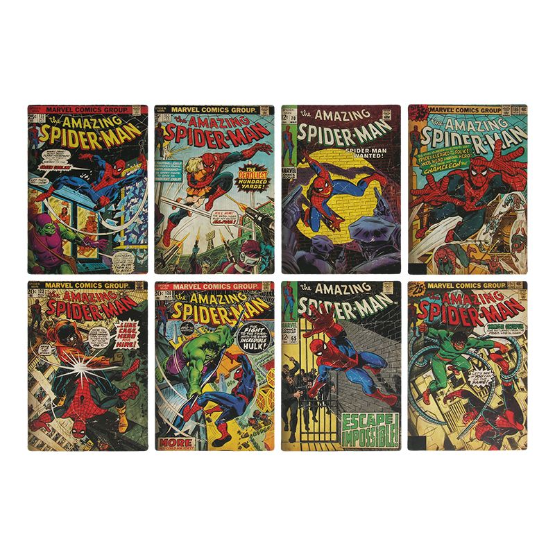 Marvel Spider-Man Comic Book Coasters