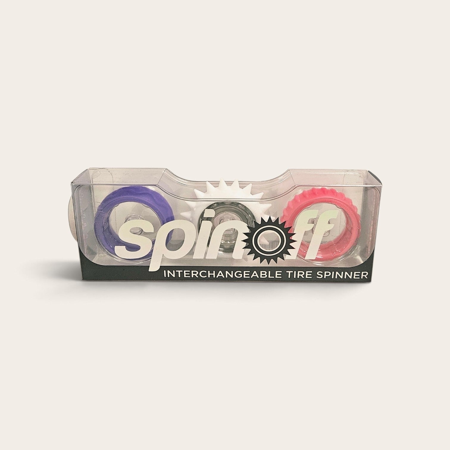 Spin Off Interchangeable Tire Fidget Spinner