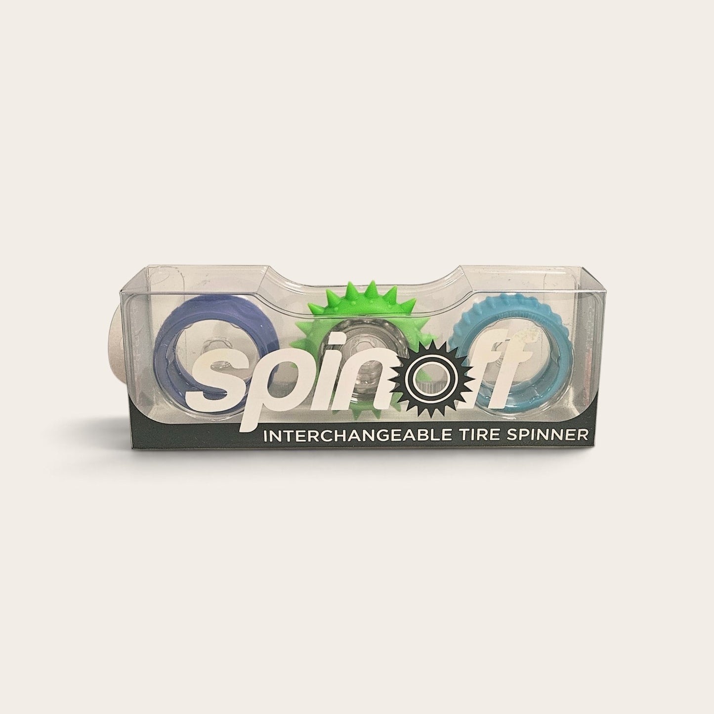 Spin Off Interchangeable Tire Fidget Spinner